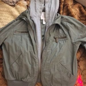 Olive green jacket